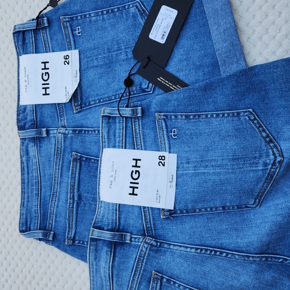 Nwt rag & bone Nina High Rise Denim Shorts - Picture 15 of 16